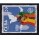 CUBA 1979 ESTAMPILLA COMPLETA NUEVA MINT